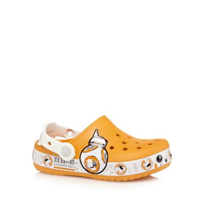 Crocs Boys' orange Star Wars sandals